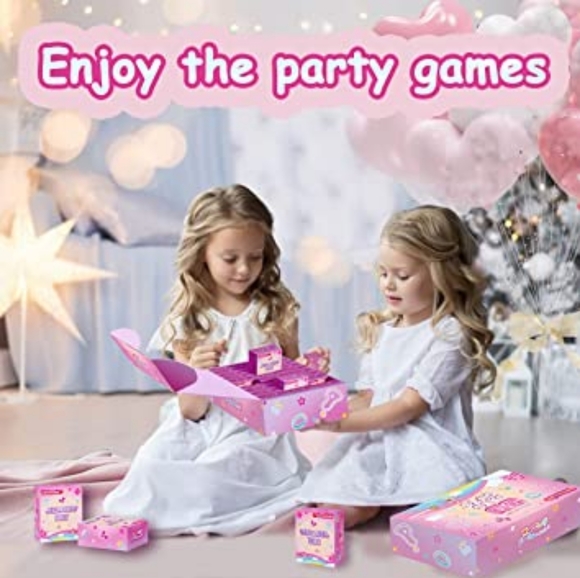 Princess Toys Dress Up Rings Earrings Bracelet Necklace Hairpin Jewelry Box - Picture 2 of 7